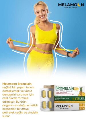 Bromelain 500 mg und Konjac Glucomannan250 mg-Coenzym Q10-Chrompicolinat 60 Kapseln - 6