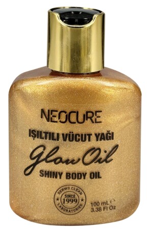 Bronz Işıltılı Vücut Simi Bakım Yağı 100 ml - 3