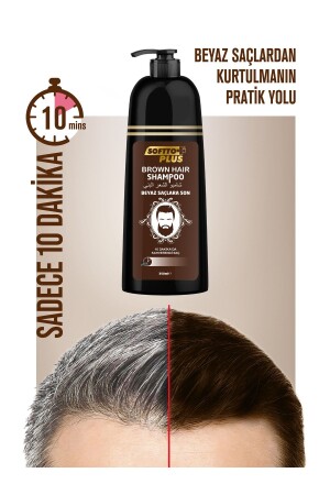 Brown Haır Shampoo 350 Ml - 1