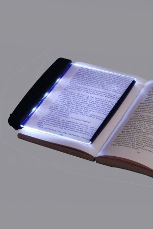 Buch-Leselicht – LED-Panel – LED-Buch-Lesepanel aus Glas - 2