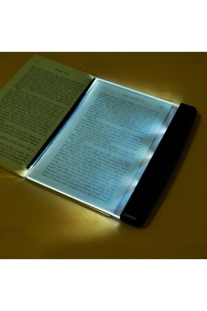 Buch-Leselicht – LED-Panel – LED-Buch-Lesepanel aus Glas - 4