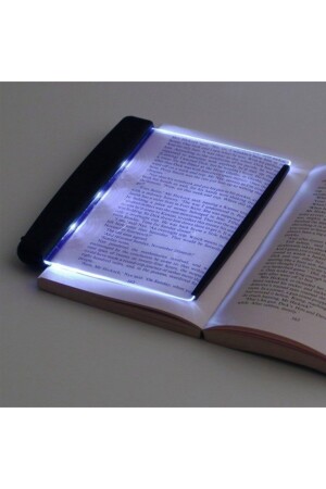 Buch-Leselicht – LED-Panel – LED-Buch-Lesepanel aus Glas - 7