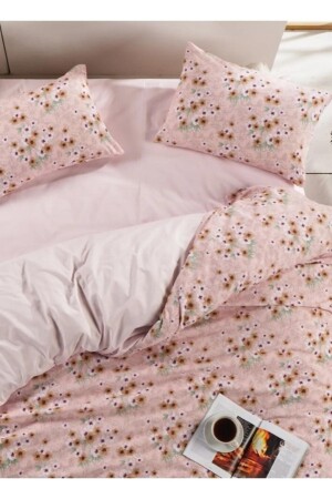 Bügelleichtes Bettbezug-Set für Doppelbett, Blumen02131453693 0211454554512 - 6