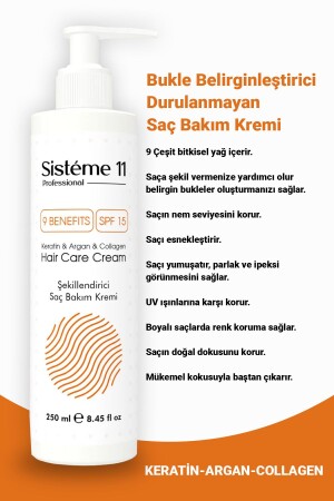 Bukle Belirginleştirici Durulanmayan Saç Bakım Kremi 250 ml - 3