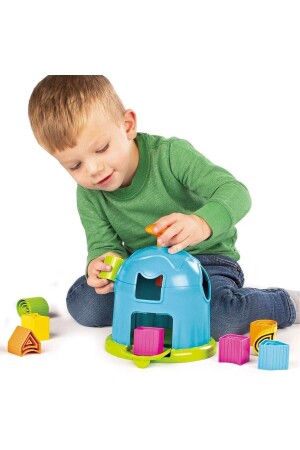 Bultak Intelligenzspielzeug für Kinder ab 1 Jahr Shape Master Finden und Befestigen von Baby-Intelligenzentwicklungsspielzeug mit drehbarem Kopf bultak_bebek - 1