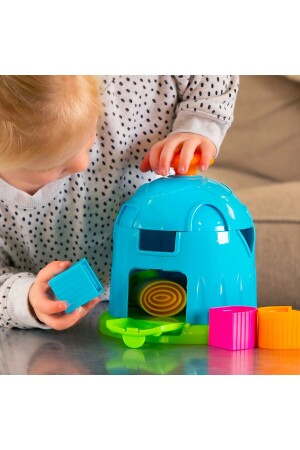 Bultak Intelligenzspielzeug für Kinder ab 1 Jahr Shape Master Finden und Befestigen von Baby-Intelligenzentwicklungsspielzeug mit drehbarem Kopf bultak_bebek - 6