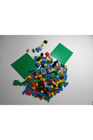 Bunte Minilego 230 Teile 2 Teile Grüner Hintergrund 2 Teile Figur 234ZeF - 3