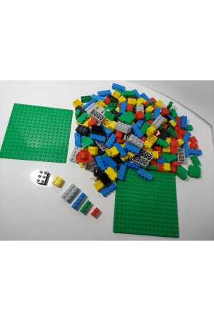 Bunte Minilego 230 Teile 2 Teile Grüner Hintergrund 2 Teile Figur 234ZeF - 5