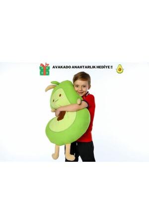 Büyük Boy Avakado Peluş Yastık (JUMBO BOY) Uyku Arkadaşı Peluş Oyuncak - 3