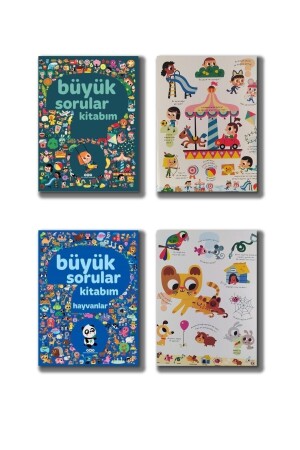 Büyük Sorular Kitabım - Büyük Sorular Kitabım Hayvanlar 2'li Set - 3