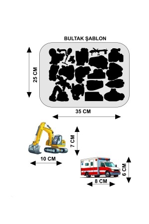 Buzdolabı Eğitici 4' Lü Set Manyetik Hayvanlar - Meyveler-taşıtlar-puzzel - Bultak Şablon Eğitici 4mhmtp - 8