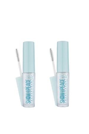 By Show Mascara Transparente, transparente Augenbrauen-Wimpern-Mascara, 2er-Set - 1