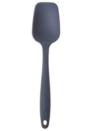 Bybirgül Yanmaz Yapışmaz Büyük Boy Spatula Kaşık Set 3 Lü Büyük boy silikon antrasit set - 4