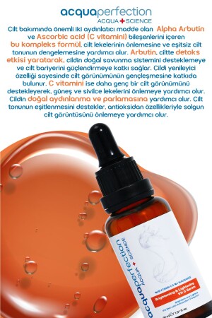 C Vit Aydınlatıcı Ve Ton Eşitleyici Bakım Serumu 30 ml (%10 C VİTAMİNİ) - 7