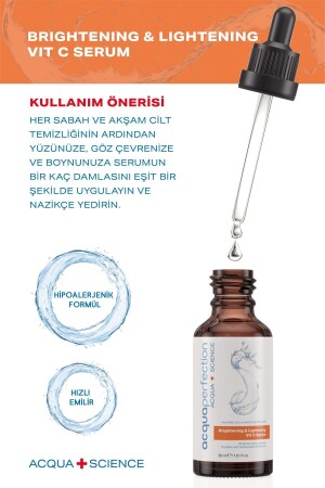 C Vitamini Aydınlatıcı Cilt Tonu Eşitleyici Leke Karşıtı Serum 30ml (ARBUTİN ASCORBİC) - 7