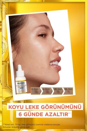 C Vitamini Parlak Aydınlatıcı Serum Günlük Güneş Koruyucu Yüz Kremi Işıltılı Doku - 5