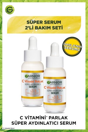 C Vitamini Parlak Süper Aydınlatıcı Serum 30 Ml 2'li Set PKTCVTMNSRM2Lİ - 2