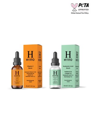 C Vitamini Serumu 30ml & Hyalüronik Asit Serum 30ml 2'li Set - 3