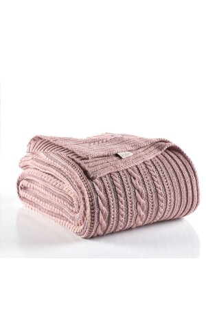 Ca18003 Strickdecke doppelt CA18003 Dusty Rose-M42 - 3