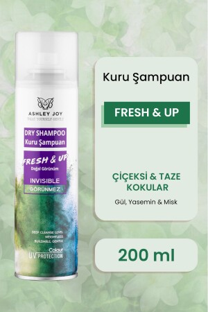 Çabuk Sönen Ve Yağlanan Saçlar Doğal Görünüm Veren Kuru Şampuan Pure Flower Kokulu 200 ml - 2