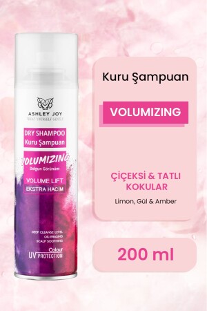 Çabuk Sönen Ve Yağlanan Saçlar Ekstra Hacim Veren Kuru Şampuan Pure Fresh Koku 200 ml - 3