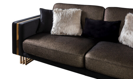 CaddeYıldız Gold Sofa - 4