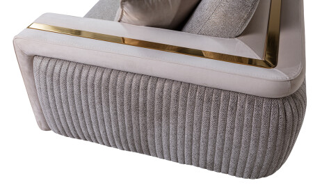 CaddeYıldız Gold Sofa - 7