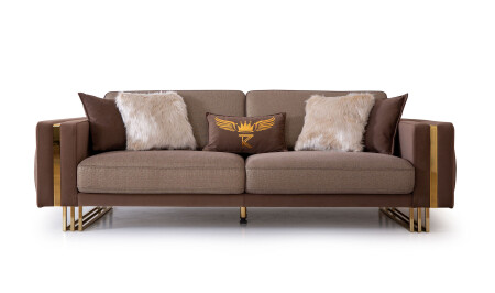 CaddeYıldız Gold Sofa Set V2 - 8