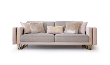 CaddeYıldız Gold Sofa Set V2 - 11