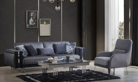 CaddeYıldız Silbernes Sofaset - 4