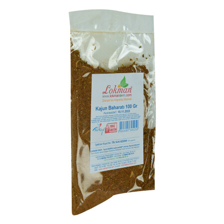 Cajun Spice 100 Gr Paket - 8