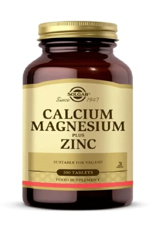 Calcium Magnesium Plus Zinc 100 Tablet(kalsiyum Magnesyum Magnezyum Plas Zink) - 2