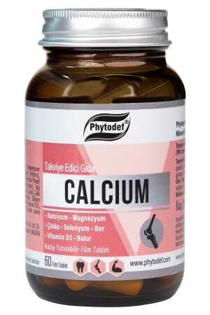 Calcium-Magnesium-Zink – 60 Tabletten (CALCIUM MAGNESİUM ZINC) - 1