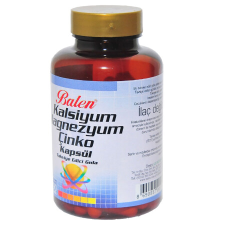 Calcium-Magnesium-Zink 90 Kapseln - 8