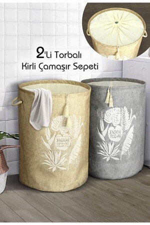 Çamaşır Sepeti, Oyuncak Sepeti, Kirli Kıyafet Sepeti, Banyo Düzenleyici mrbb2dznlyc - 3