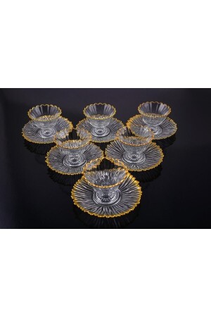 Camger Magnolia Gold vergoldetes Mitgift-Geschenk, 12-teiliges Snack-Set und Präsentation ALG01 - 2