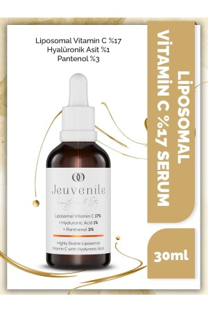 Liposomal Vitamin C %17 Serum - Canlandırıcı ve Aydınlatıcı (Vitamin C, Hyalüronik Asit, Pantenol) 8682397030444 - 3