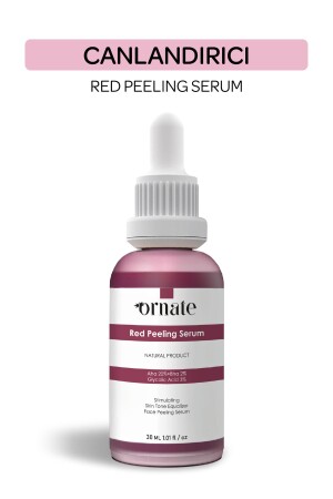 Canlandırıcı Leke Karşıtı Yüz Peeling Serum 30 Ml Aha 20% - Bha 2% - Glycolic Acid %3 RED121 - 3