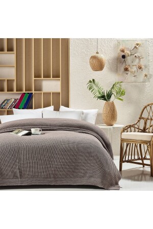 Cap2101 Strickdecke Nerz Double Beige CAP2101 VIZON-M42-R9 - 3