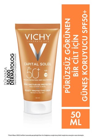 Capital Soleil Velvety Cream Gesichts-Sonnencreme mit sehr hohem Schutzfaktor 50 – 50 ml - 2