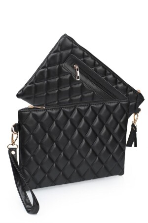 Capone Black Paris Quilted Black Damentasche - 9