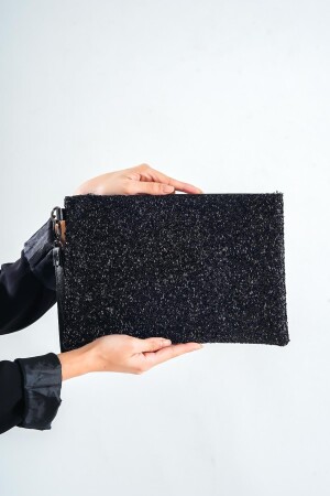 Capone Paris Schwarze Damen-Clutch - 7