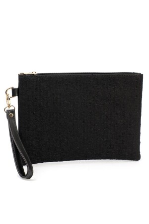 Capone Paris Siyah Kadın Clutch Çanta 356-Z003-MDC-01-0001 - 8