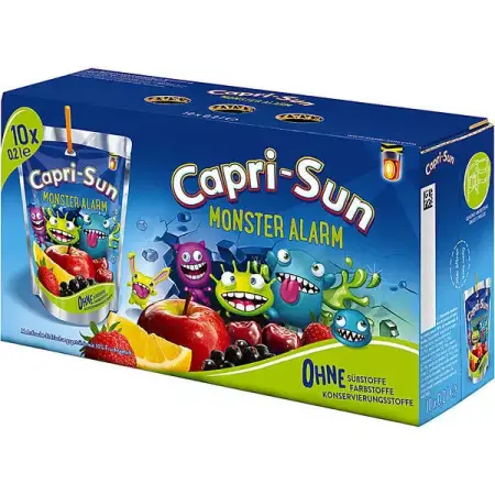 CAPRI SUN MONSTER ALARM 4 0ML - 1