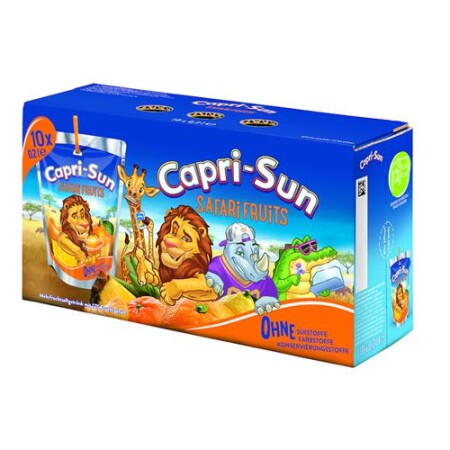 CAPRI SUN SAFARI FRUITS 4 0ML - 1