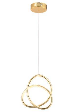 Castle Gold Pendelleuchte 30 Watt Pendelleuchte 3 Farben LED Moderne Küche Badezimmer Led Wohnzimmer Pendelleuchte Kronleuchter 11294-02-GD - 4