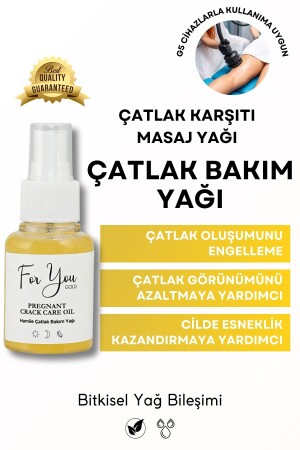 Çatlak Karşıtı Cilt Bakım Yağı & Hamile Çatlak Bakım Yağ - 2