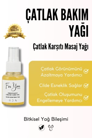 Çatlak Karşıtı Cilt Bakım Yağı & Hamile Çatlak Bakım Yağı - 2