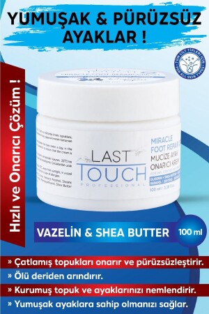 Çatlak Onarıcı Mucize Ayak Bakım Kremi 100 ml ( Vazelin & Shea Butter ) ABK2585 - 2