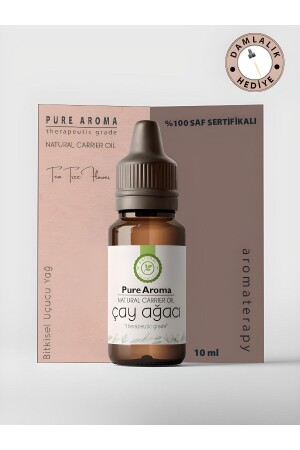 Çay Ağacı Yağı %100 Saf Sertifikalı Doğal Uçucu Yağ- Tea Tree Oil 10ml - 2